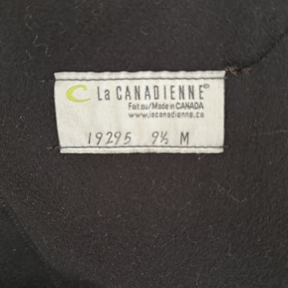 La Canadienne Dorina Boots Women’s Brown Suede Waterproof Heeled US 9.5 - Picture 5 of 5